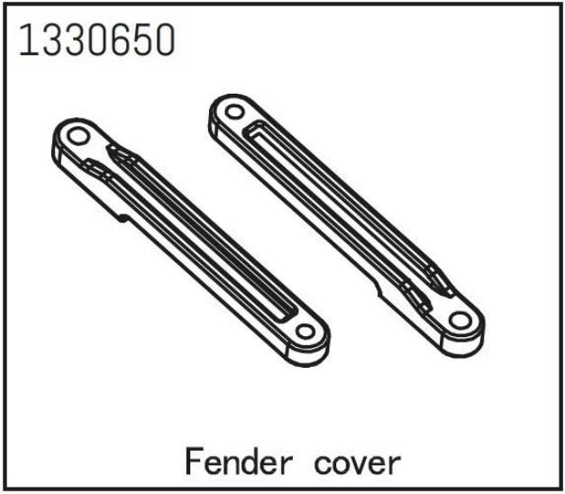 ABSIMA Kotflügelabdeckblech - Yucatan / 1330650