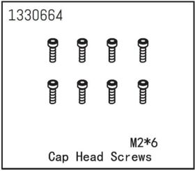 ABSIMA Zylinderkopfschrauben M2*6 (8 St.) / 1330664