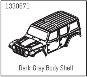 ABSIMA PC Karosserie Dunkelgrau - Yucatan / 1330671