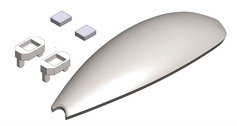 Multiplex Funwing Akkudeckel / 1-02235