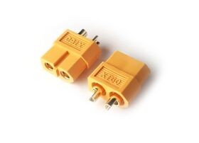 H-SPEED XT60 Stecker Weibchen (2 Stück) / HSPP021