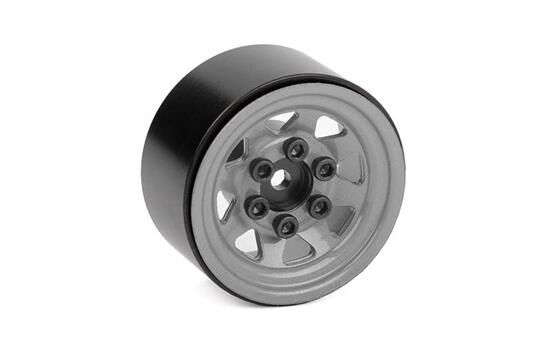 RC4WD Stamped Steel 1.0 Stock Beadlock Wheels (Plain) / RC4ZW0345