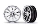 TRAXXAS Felgen chrom vorn (2) / TRX9472R