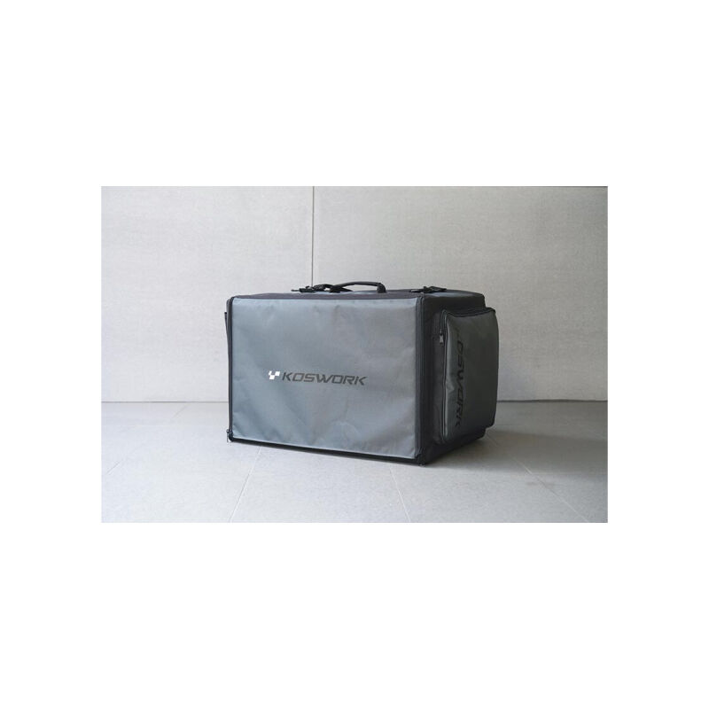 Koswork 1/8 Compact 3 Drawer Buggy/Onroad Car Bag (1/8, 1 Large & 2 Medium) / KOS32222