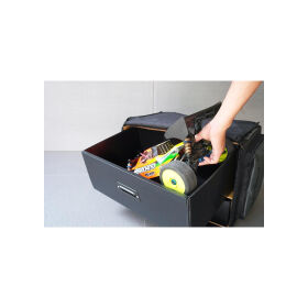 Koswork 1/8 Compact 3 Drawer Buggy/Onroad Car Bag (1/8, 1 Large & 2 Medium) / KOS32222