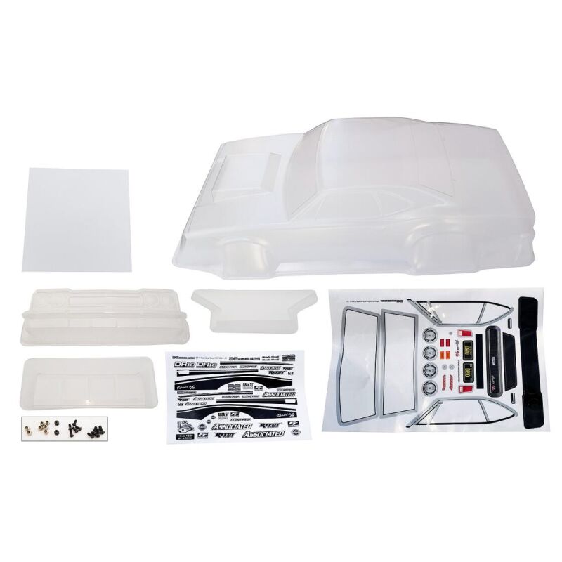 Team Associated DR10 Reakt Drag Body, clear / AE71082