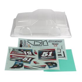 Team Associated SR10 Street Stock Body, clear / AE71192