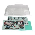 Team Associated SR10 Street Stock Body, clear / AE71192