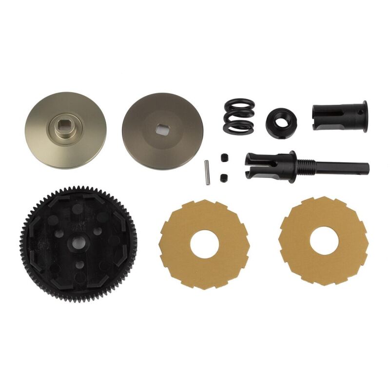 Team Associated RC10B74.1 Slipper Hub Set, 2-pad / AE92277