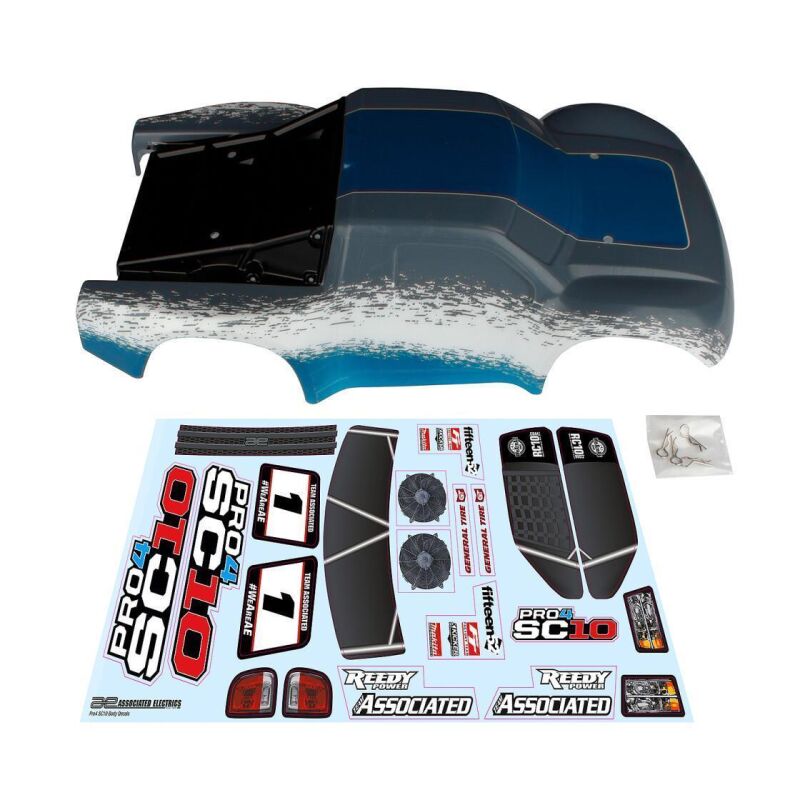 Team Associated Pro4 SC10 Contender Body, painted / AE25858