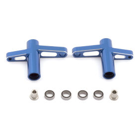 Team Associated FT Steering Bellcranks, aluminum / AE25627
