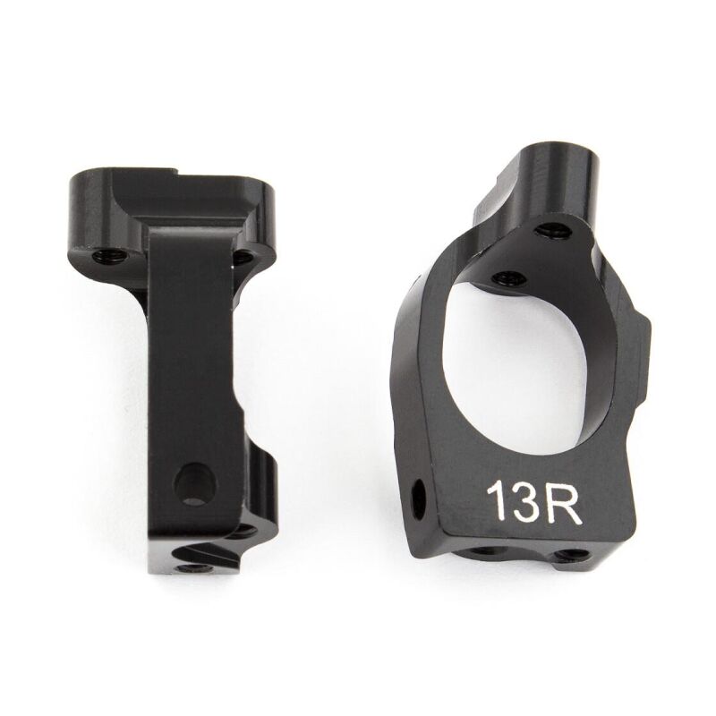 Team Associated B64 Aluminum Caster Blocks, 13 deg. / AE92030