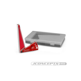 JConcepts RM2 Aluminum camber gauge, 120mm - red / JCO8128