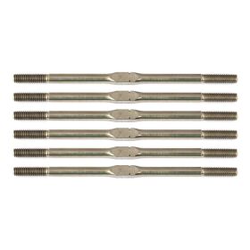 Team Associated ProSC10 FT Titanium Turnbuckle Set,...