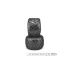 Jconcepts Golden Years "Gold Years" - Monster Truck tire - blue compound (Fits - #3377 2.6 x 3.6" MT wheel) / JCO3183-01