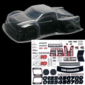 Team Associated SC10 Contender Body, clear / AE9876