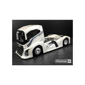 Bittydesign Iron 1/10 Truck Body Clear / BDTRK-190IRO