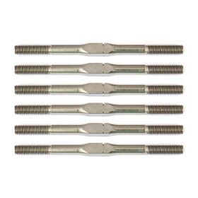 Team Associated RC10B6.1 FT Titanium Turnbuckle Set,...