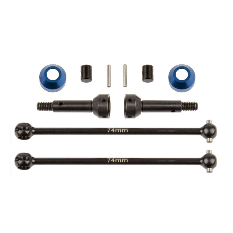 Team Associated RC10B74 Front CVA Set / AE92190
