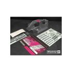 Bittydesign Vision Team Associated RC8B3.2 / RC8B3.1 Body Clear (precut) / VIS-AERC8B3.1