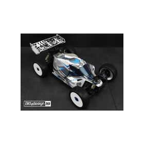 Bittydesign Vision Team Associated RC8B3.2e / RC8B3.1e Body Clear (precut) / VIS-AERC8B3.1E
