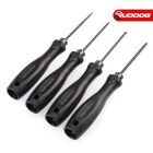 Koswork Hex Wrench Set 1.5mm, 2.0mm, 2.5mm & 3.0mm (w/75mm Tip) / KOS13213-HSET4