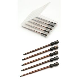 Team Associated 1/4" 5 PIECE POWER TOOL SET (M / AE1674