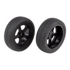 Team Associated DR10 Front Wheels and Drag Tires, mounted / AE71073