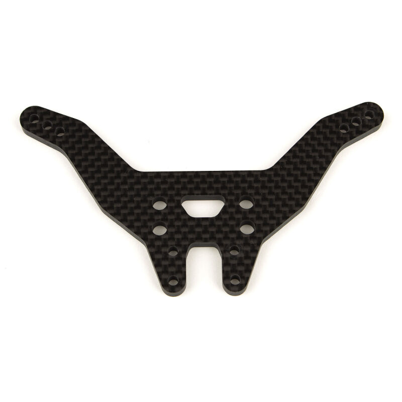Team Associated RC10SC6.2 Rear Shock Tower, carbon fiber / AE71148