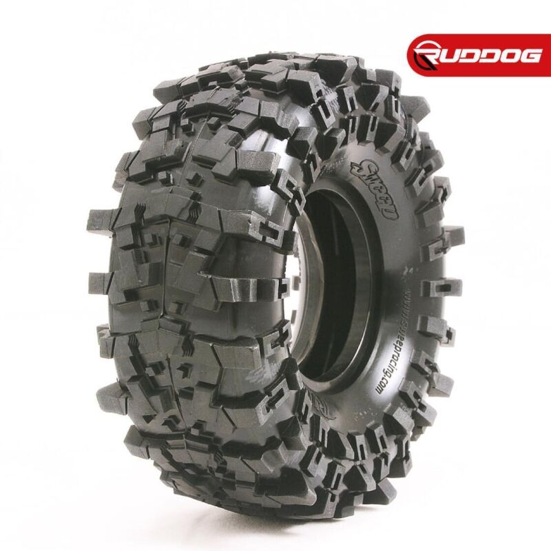 Sweep TRILUG Rock Crawler 1.9" tires Gold compound (Super Soft) W/ inserts 2pcs / SR-TR19G