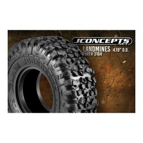 JConcepts Landmines - green compound, 4.19" O.D. - Scale Country / JCO3164-02