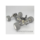 JConcepts RC10T 3.0mm Carbon Fiber front shock tower - team truck edition / JCO2314