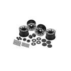 Jconcepts Vengeance - 2.2" Axial Yeti 12mm glue-on wheel w/ caps & adaptors - 4pc.  / JCO3374B