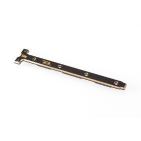 Revolution Design B74.1 | B74 Brass Rear Chassis Brace Support (30g) / RDRP0490