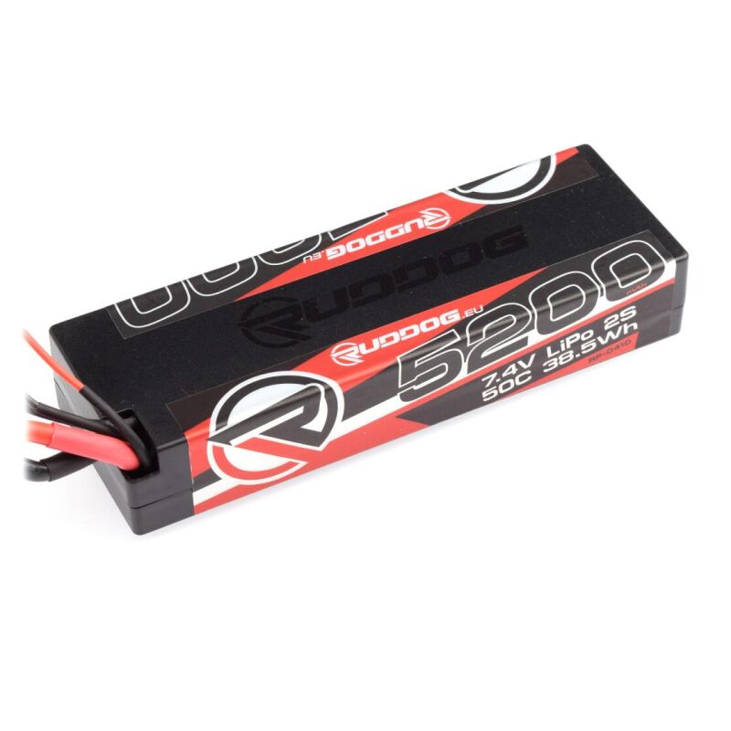 RUDDOG 5200mAh 50C 7.4V LiPo Stick Pack Akku mit XT60 Plug / RP-0410