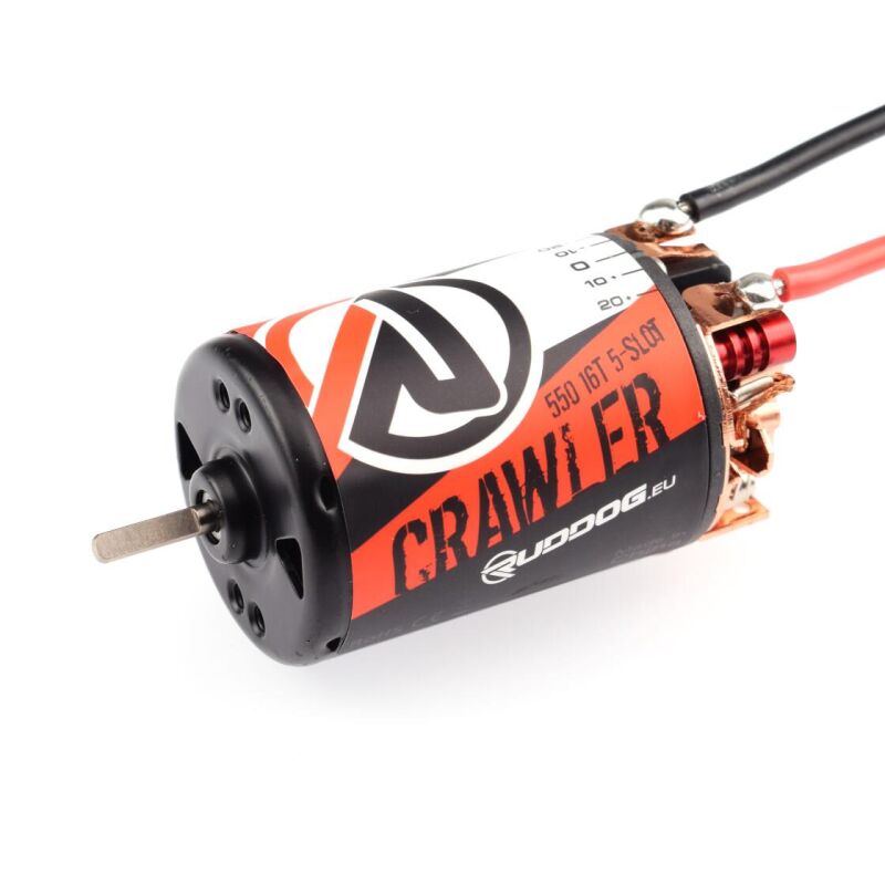 RUDDOG Crawler 550 16T 5-Slot Brushed Motor / RP-0468