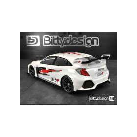 Bittydesign HC-F 190mm FWD Clear Body / BDFWD-190HCF