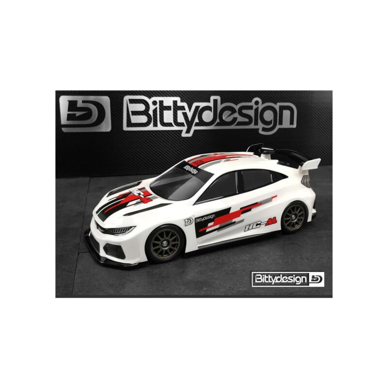 Bittydesign HC-M 1/10 clear body for M-chassis 210-225mm wheelbase / BDFWD-HCM