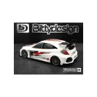 Bittydesign HC-M 1/10 clear body for M-chassis 210-225mm wheelbase / BDFWD-HCM
