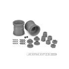Jconcepts Midwest 2.2" MT 12mm hex wheel w/ adaptors - (silver) - 2pc. / JCO3380S