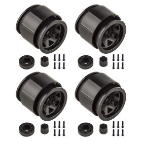 Element RC Enduro Trigon Wheels, 1.55, black / AE42111