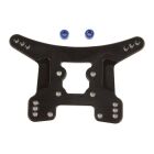 Team Associated FT 1:14 Rear Shock Tower, black aluminum / AE21560