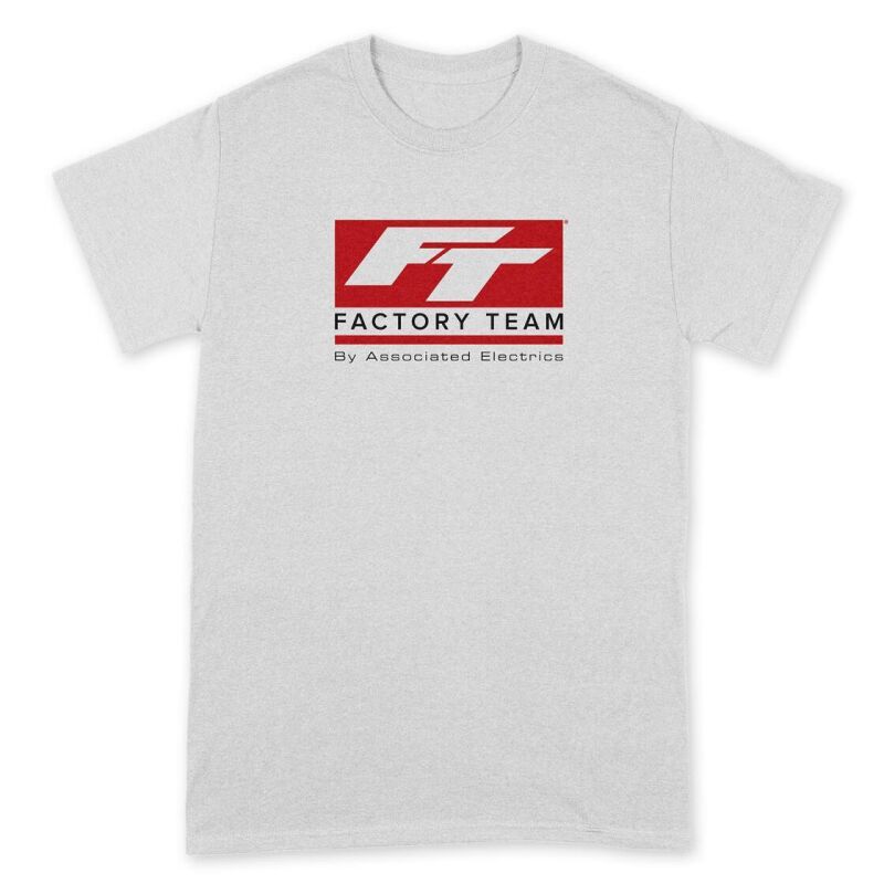 Team Associated Factory Team T-shirt, white, S / AESP161S