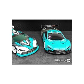 Bittydesign HYPER-HR 1/10 190mm TC clear body - Ultra Lite weight / BDTC-HYPHRULT