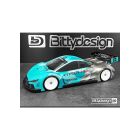 Bittydesign HYPER-HR 1/10 190mm TC clear body - Ultra Lite weight / BDTC-HYPHRULT