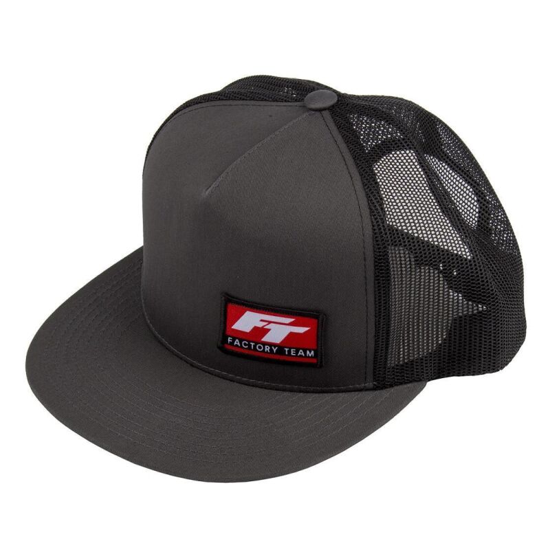 Team Associated Factory Team Logo Trucker Hat, flat bill / AESP434