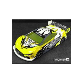 Bittydesign HYPER-200 Clear Body 1/10 TC 200mm nitro,...