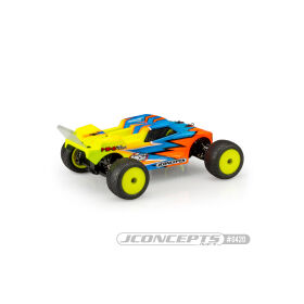 JConcepts Finnisher - Mini-T 2.0 body w/ rear spoiler / JCO0420