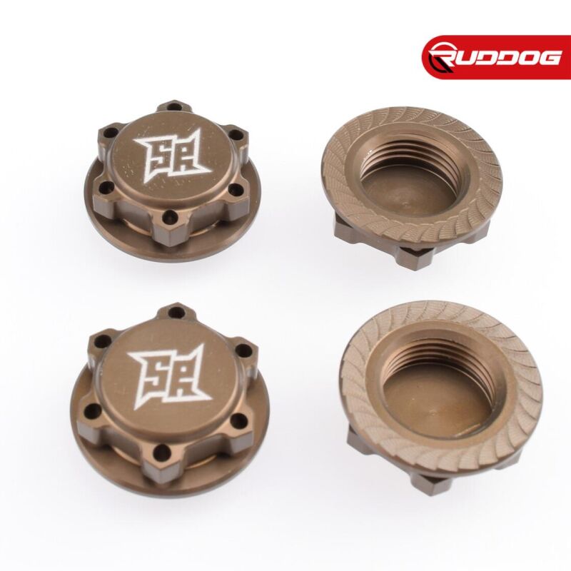 Sweep 17mm Wheel Nuts Gray 4pcs / SR-SW0029