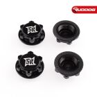 Sweep 17mm Wheel Nuts Black 4pcs / SR-SW0029B